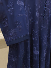 2 Piece - Pure Embroidered Cotton Net Suit S111864