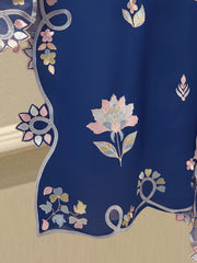 3 Piece - Pure Organza Embroidered Suit S111872