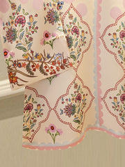 2 Piece- Printed Silk Co-ord Set S111881