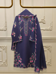 3 Piece - Embroidered Lawn Suit S111924