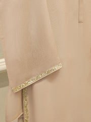 3 Piece - Pure Embroidered Cotton Net Suit S111953