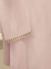 3 Piece - Pure Embroidered Cotton Net Suit S111943