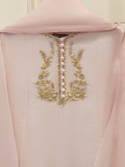 3 Piece - Pure Embroidered Cotton Net Suit S111943