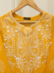 Digital embroidered Lawn Shirt S111957