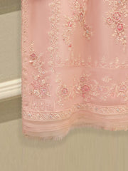 3 Piece - Pure Embroidered Organza Suit S112005