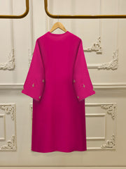 2 Piece- Pure Embroidered Sheesha Silk Suit S112011