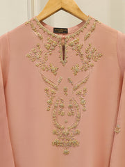 2 Piece- Pure Embroidered Sheesha Silk Suit S112027