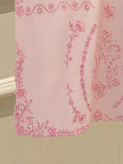 3 Piece- Pure Khadi Silk Embroidered Suit S112019