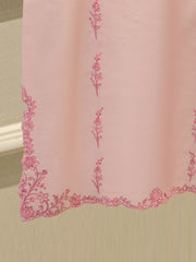 3 Piece- Pure Khadi Silk Embroidered Suit S112019