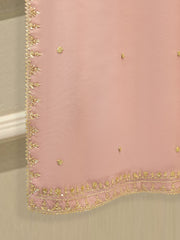 3 Piece - Pure Embroidered Cotton Net Suit S112037