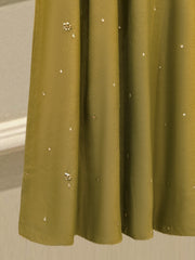 3 Piece - Pure Silk Net Embroidered Suit S112036