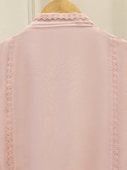 2 Piece - Pure Embroidered Cotton Net Suit S112022