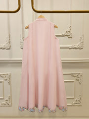 2 Piece - Pure Embroidered Cotton Net Suit S112022