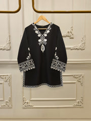 2 Piece- Pure Korean Silk Embroidered Suit S112089