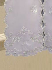 3 Piece - Pure Embroidered Organza Suit S112055