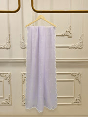 3 Piece - Pure Embroidered Organza Suit S112055