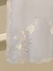 3 Piece - Pure Embroidered Cotton Net Suit S112081