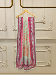 3 Piece - Digital Printed Embroidered Lawn Suit S112098