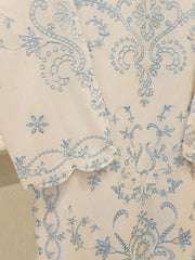 2 Piece - Embroidered Jacquard Suit S112136