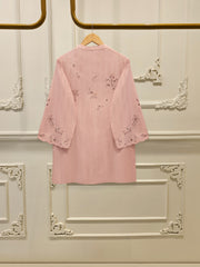 2 Piece - Embroidered Jacquard Suit S112126
