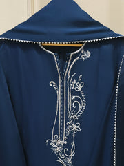 3 Piece - Pure Embroidered Cotton Net Suit S112220