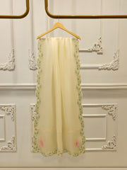 3 Piece- Pure Khaddi Silk Embroidered Suit S112240