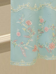 3 Piece - Pure Embroidered Organza Suit s112280