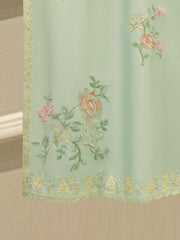 3 Piece- Pure Khaddi Silk Embroidered Suit S112281