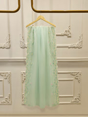 3 Piece- Pure Khaddi Silk Embroidered Suit S112281