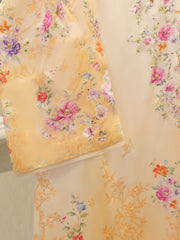 2 Piece - Pure Embroidered Charmeuse Silk Suit S112231