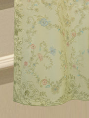 3 Piece- Pure Khaddi Silk Embroidered Suit S112306