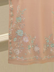 2 Piece - Pure Embroidered Cotton Net Suit S112313