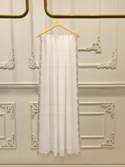 3 Piece - Pure Bamber Chiffon Embroidered Suit S112310