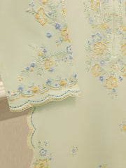 2 Piece - Embroidered Cambric Suit S112320