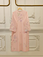 3 Piece- Pure Khadi Silk Embroidered Suit S112326