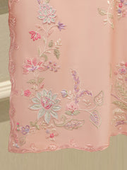 3 Piece- Pure Khadi Silk Embroidered Suit S112326