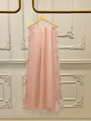 3 Piece- Pure Khadi Silk Embroidered Suit S112326