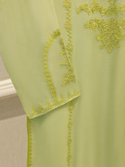3 Piece - Pure Embroidered Cotton Net Suit S112333
