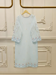 2 Piece - Embroidered Cambric Suit S112341