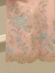 3 Piece- Pure Khadi Silk Embroidered Suit S112336