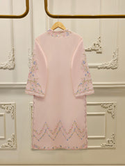 2 Piece - Embroidered Cambric Suit S112351