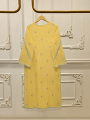 2 Piece - Pure Embroidered Cotton Net Suit S112352