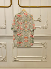 2 Piece - Embroidered Cambric Suit S112369