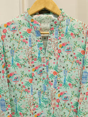 2 Piece - Digital Printed Lawn Suit S112372