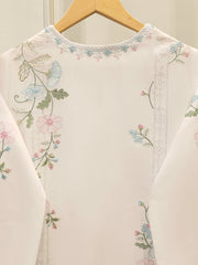 2 Piece - Embroidered Cambric Suit S112337