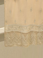 3 Piece - Pure Embroidered Cotton Net Suit S112383