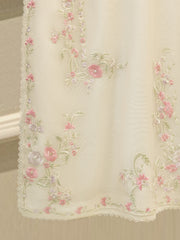2 Piece - Pure Embroidered Cotton Net Suit S112386