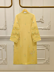 3 Piece - Pure Chiffon Embroidered Suit S112395