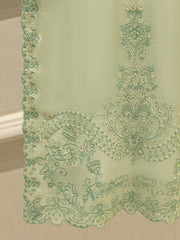 2 Piece - Pure Embroidered Cotton Net Suit S112394