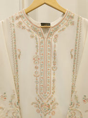 2 Piece - Embroidered Cambric Suit S112218